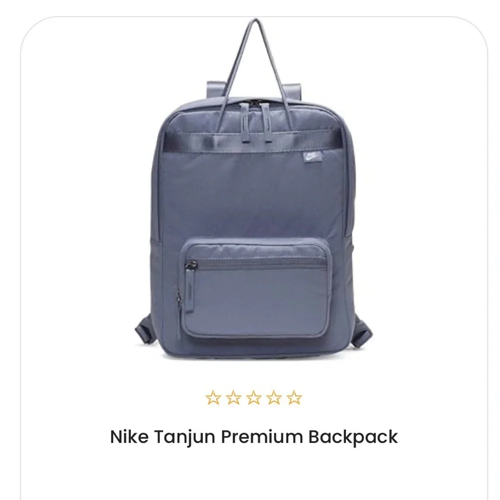 Nike Tanjun Premium lavander Backpack nwot - Picture 1 of 8
